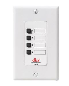 dbx ZC7 Wall Mounted Zone Controller, DBXZC7V