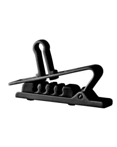 AKG H2 Croco - Croco Clip for Microlite Microphones Black 5 Pack, 6500H00390