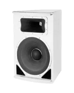 JBL AC2215/64 Compact 2-Way Loudspeaker with 1 x 15 LF White, AC2215/64-WH
