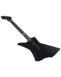 ESP LTD James Hetfield Snakebyte Left-Handed Electric Guitar Black Satin, LSNAKEBYTEBLKSLH