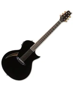 ESP LTD TL-6S Steel String Acoustic Electric Guitar Black B-Stock, LTD TL-6S BLK