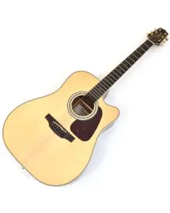 Takamine GD90CE-ZC Dreadnought Acoustic Electric Guitar Natural With Gig Bag, TAKGD90CEZCNAT