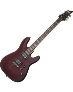 Schecter Omen-6 Electric Guitar in Walnut Stain Finish, 2062