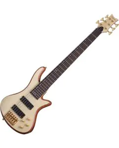 Schecter Stiletto Custom-6 Electric Bass Gloss Natural, 2543
