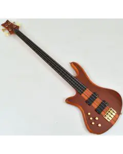 Schecter Stiletto Studio-4 FL Left-Handed Electric Bass Honey Satin, 2765