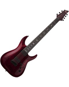 Schecter C-7 Apocalypse Electric Guitar in Red Reign, 3056