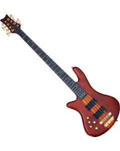 Schecter Stiletto Studio-8 Left-Handed Electric Bass Honey Satin, 2741