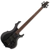 ESP LTD F-204 Electric Bass Black Satin, LF204BLKS