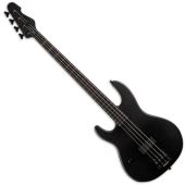 ESP LTD AP-4 Black Metal Left Handed Electric Bass Black Satin, LAP4BKMBLKSLH