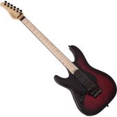 Schecter Miles Dimitri Baker SVSS Left Handed Electric Guitar Crimson Red Burst Satin, SCHECTER2136