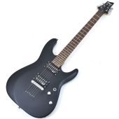 Schecter C-6 Deluxe Electric Guitar Satin Black B-Stock 0066, 430.B 0066