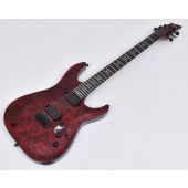 Schecter C-1 Apocalypse Electric Guitar in Red Reign B Stock 0290