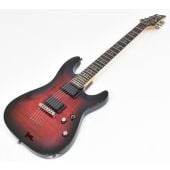 Schecter Demon-6 CRB Electric Guitar Crimson Red Burst B Stock 1591, SCHECTER3680.B 1591