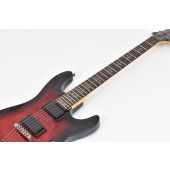 Schecter Demon-6 CRB Electric Guitar Crimson Red Burst B Stock 1591, SCHECTER3680.B 1591
