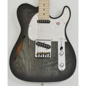 G&L Tribute ASAT Classic Semi-Hollow Electric Guitar Charcoal Burst, TI-ACL-S75R46M30
