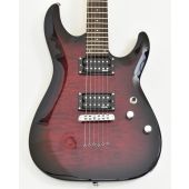 Schecter C-6 Plus Guitar See-Thru Cherry Burst B-Stock 0858, 447