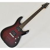 Schecter C-6 Plus Guitar See-Thru Cherry Burst B-Stock 0858, 447