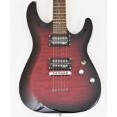 Schecter C-6 Plus Guitar See-Thru Cherry Burst B-Stock 1563, 447