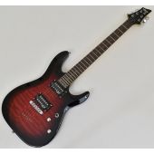 Schecter C-6 Plus Guitar See-Thru Cherry Burst B-Stock 2421, 447