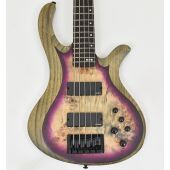 Schecter RIOT-5 Bass in Satin Aurora Burst 0557, 1452