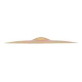 SABIAN 15" HHX Groove Hat Bottom Brilliant Finish, 11589X/2B
