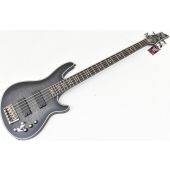 Schecter Hellraiser Extreme-5 See-Thru Black Satin B Stock 0352, 1918