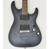 Schecter C-1 Platinum Guitar See-Thru Black Satin B-Stock 1070, 790