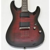 Schecter Demon-6 Crimson Red Burst Guitar B Stock 3081, 3680