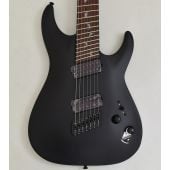 Schecter Damien-7 Multiscale Guitar Satin Black B-Stock 2382, 2476