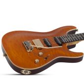 Schecter California Classic Guitar Transparent Amber, 7301