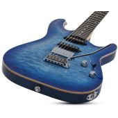 Schecter California Classic Guitar Transparent Sky Burst, 7300