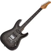 Schecter California Classic Electric Guitar Charcoal Burst, 7302