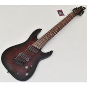 Schecter Omen Elite-8 Multiscale Guitar Black Cherry Burst, 2465