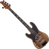 Schecter Model-T 5 String Exotic Lefty Bass Black Limba, 2837