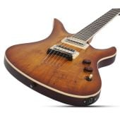Schecter Avenger Exotic Electric Guitar Spalted Maple, 580