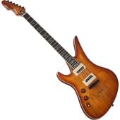 Schecter Avenger Exotic Lefty Guitar Spalted Maple, 582
