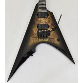 ESP E-II Arrow Burl Guitar Nebula Black Burst B-Stock 9035, EIIARROWBMNBLKB