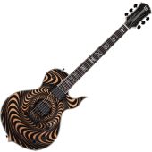 Wylde Audio Odin Grail Psychic Bullseye Raw Top Guitar, 4542