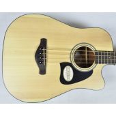 Ibanez AWB50CE-LG Artwood Series Acoustic Electric Bass in Natural Low Gloss Finish, AWB50CELG