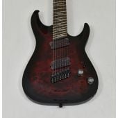 Schecter Omen Elite-7 Multiscale Guitar Black Cherry Burst B-Stock 1177b, 2462