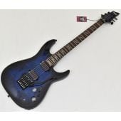 Schecter Omen Elite-6 FR Guitar See-Thru Blue Burst, 2455