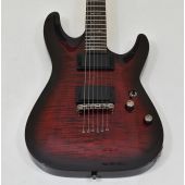 Schecter Demon-6 CRB Electric Guitar Crimson Red Burst B Stock 0540, SCHECTER3680.B 1591