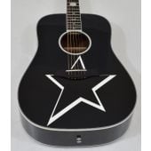 Schecter Robert Smith RS-1000 Busker Acoustic Guitar Gloss Black 8601, 283