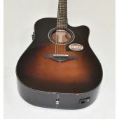 Ibanez AW4000CE-BS Artwood Series Acoustic Electric Guitar in Brown Sunburst High Gloss Finish 1488, AW4000CEBS