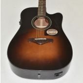 Ibanez AW4000CE-BS Artwood Series Acoustic Electric Guitar in Brn Sunburst High Gloss Finish 0372, AW4000CEBS