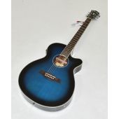 Ibanez AEG10NIITBS Classical Acoustic Electric Guitar Transparent Blue Sunburst B-Stock 0073, AEG10NIITNG.B 0605