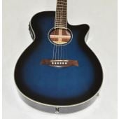 Ibanez AEG10NIITBS Classical Acoustic Electric Guitar Transparent Blue Sunburst B-Stock 0082, AEG10NIITNG.B 0605