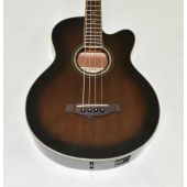 Ibanez AEB10E-DVS Artwood Series Acoustic Electric Bass in Dark Violin Sunburst High Gloss Finish 9676, AEB10EDVS.B