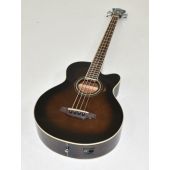 Ibanez AEB10E-DVS Artwood Series Acoustic Electric Bass in Dark Violin Sunburst High Gloss Finish 9620, AEB10EDVS.B