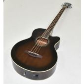 Ibanez AEB10E-DVS Artwood Series Acoustic Electric Bass in Dark Violin Sunburst High Gloss Finish 9661, AEB10EDVS.B